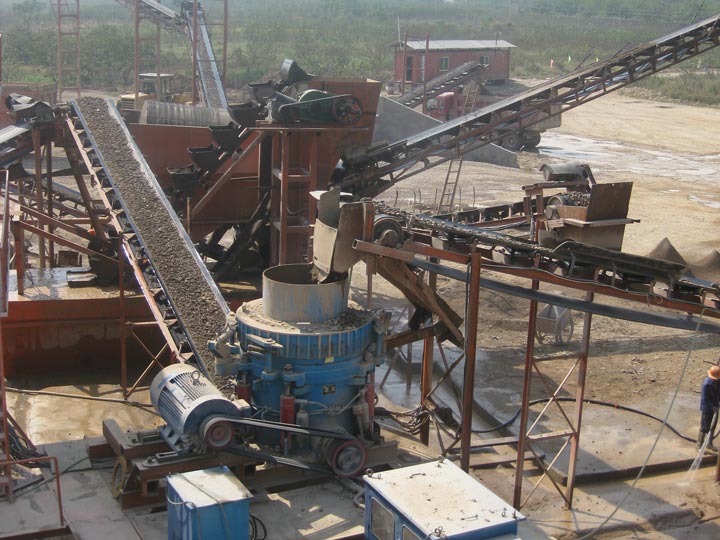 200TPH Construction Waste Crushing Plant